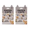 DIY Origami Animal Kit Cute Paper Kitten Origami Set 3D Dog Cat Dinosaur Paper Craft Kit for Teens Adults Stress-Relief Desktop Decoration
