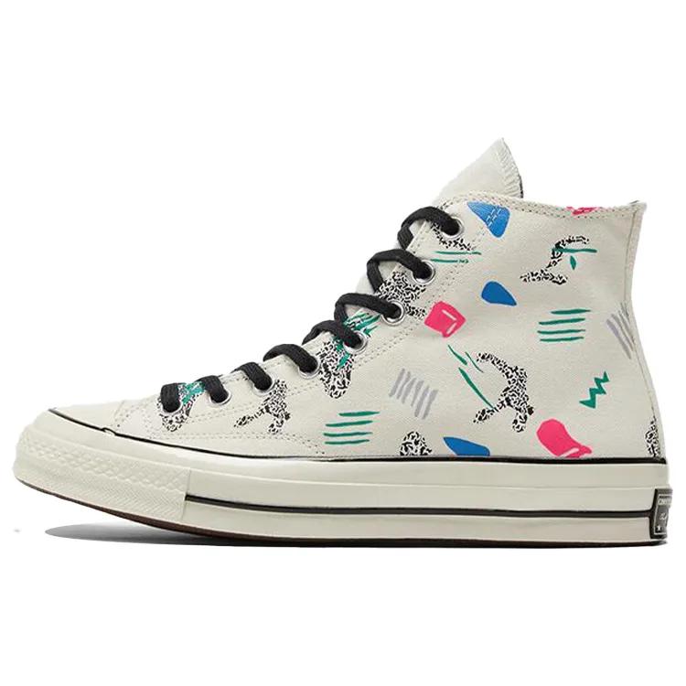 Converse Chuck 70 High 'Archive Skate - Egret' (Unisex) Egret / Court Green Canvas Shoes 170923C