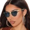 Cat Eye Shape Sunglasses Women European American Fashion Trendy Sun Glass for Men Holiday Travelling Outdoor Sunglass