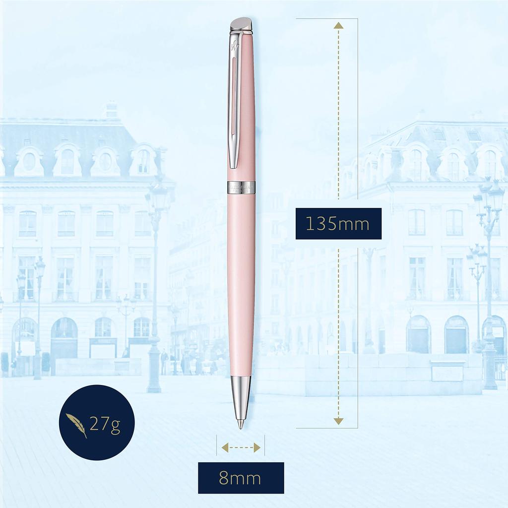 WATERMAN Metropolitan Essential Rosewood Ballpoint Officially Imported Pen, Oil-Based, 1891285,