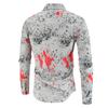 Новая модная мужская рубашка, индивидуальная рубашка с 3D цифровой печатью, молодежная рубашка с длинными рукавами, мужские топы