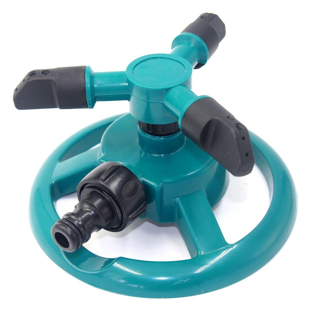 Plastic 360-degree Automatic Rotating Garden Sprinkler for Water Spraying, Lawn Watering Garden Irrigation Tools