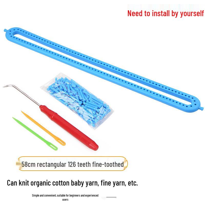 Набор для начинающего вязальщика: Инструменты для шарфа, шапки, свитера и пледа