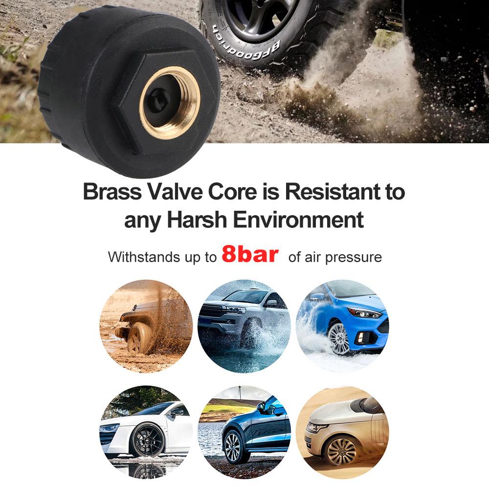 Rotating Holder 0-3.5Bar 4 External Sensors Car Tyre Pressure Monitor Tire Pressure Monitoring System Digital USB Solar TPMS