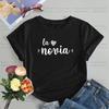 Одежда для девичника невесты Hen Party Новия Латина Футболка Женская Испанская Свадебная Футболка Команда Летняя С коротким рукавом