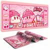 Mouse Pad Printing Laptop Extended Protective Pad HD Computer Game Mousepad Cartoon K-Kirby Accessories Keyboard XXL Desk Mat