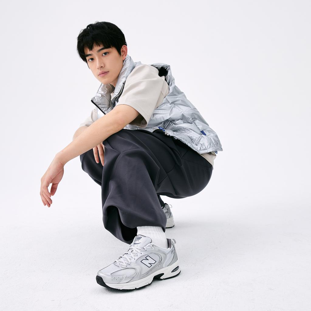 New Balance Кроссовки унисекс 530 Grey Matter Silver Metallic Magnet MR530LG