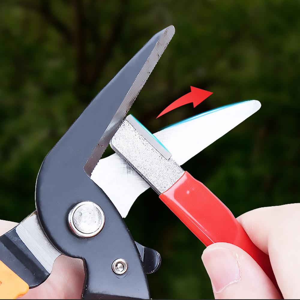 Knife Sharpener Multi-Functional Sharpener Knife Scissors Garden Scraper Fine Grinding Knife Sharpener Hardware Tools