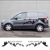 Наклейки на боковые двери автомобиля для Ford Transit Courier Camper Van графика горный стиль виниловые декоративные наклейки авто тюнинг