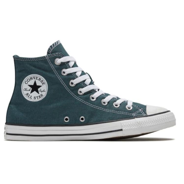 Converse Chuck Taylor All Star Classic Универсальные Нескользящие Легкие Высокие Ретро Кроссовки Унисекс Кроссовки Темно-синие 167068C