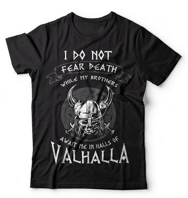 Футболка Вальхалла Футболка Викинги Футболка викингов Футболка Рагнар Футболка Один Футболка с коротким рукавом Летняя Мужская футболка Хлопковая футболка