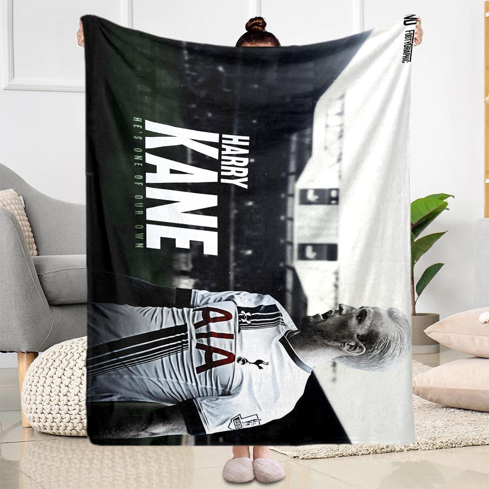 Football Player Celebration Blanket Ultra-Soft Great for Bed Seaside Chair Four Seasons Universal Modern Gifts For Family Or Friends