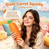 13IN Carrot Squishy, Giant Squishy Carrot Jumbo Big Cute Realistic Carrot Stress Ball Moldable Slow Rise Relaxing Sensory Gifts Party Favors