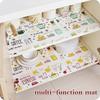 Cut Cabinets Pad Paper Drawer Thick Waterproof Moisture Kitchen Stickers Suitable for Shoes Wardrobe