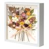 Telarana 3D Frame Box Frame Wall Hanging Tabletop Celebration Square White Diameter 224 X 224 X 45 MM Inner Diameter 192 X 192 X 25 "Outer MM"