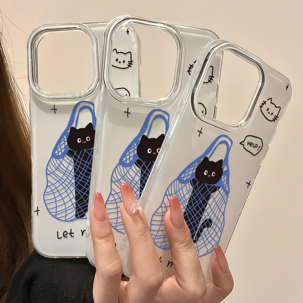 Расписной чехол для телефона для iPhone 12 13 15 16 iPhone 16 12 13 14 15 Pro 14 15 16 Pro Max Полное покрытие Противоударный Защита от отпечатков пальцев Свежий стиль Защитный чехол