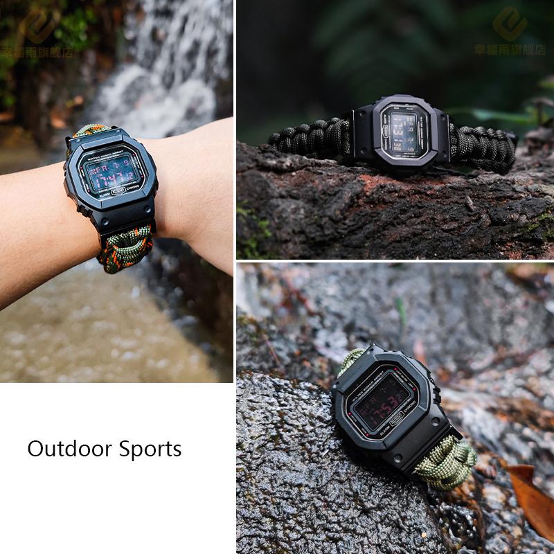 Заменить Casio G-SHOCK GA100/110/120/ DW 5600 GW-M5610 ремешок для часов из холста для уличного зонтика, модифицированный нейлоновый ремешок для мужских часов