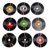 20pcs Colorful Record Wall Decal Artwork Fake Records Stickers Vinyl Record Decoration  Living Room