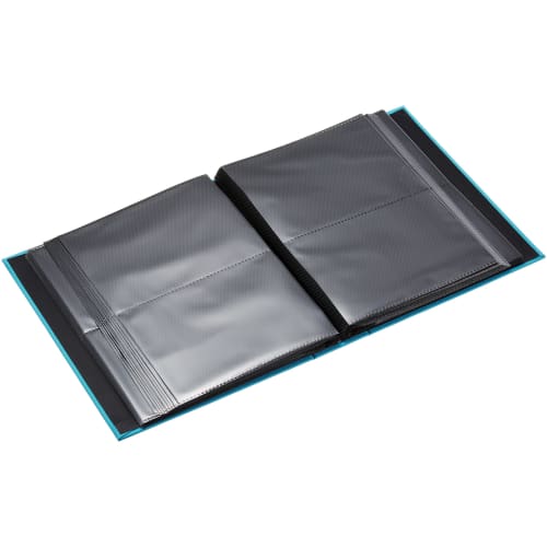 [Скидка 20%] Карманный альбом Nakabayashi, размер L, 2 яруса, 160 карманов, чисто-синий, TCPK-L-160-PB