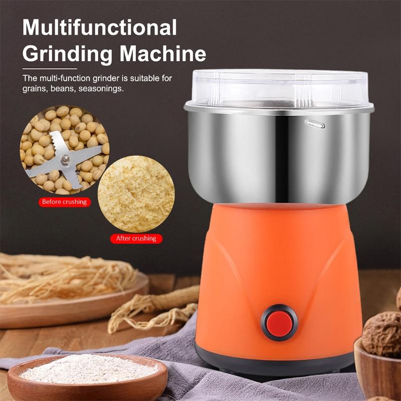 Многофункциональная машина для измельчения, электрическая мельница для кофейных зерен, бытовая мельница для зерновых приправ, специй и специй