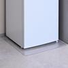 Refrigerator Scratch 55cm Wide X 65cm 2mm Floor Transparent Suitable for Rentals Mat, Prevention, Clear, Deep, Thick, PVC, Protection, Sheet,