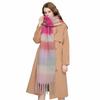 Luxury Winter Scarf Women Plaid Cashmere Shawl Soft Elegant Lady Poncho Chuncky Pashmina Bufanda Tassel Echarpe Winter Clothing