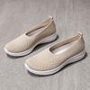 Summer New Shallow Breathable Women's Casual Shoes, Soft-soled Lightweight Shoes, One-pedal Large-size Walking Shoes