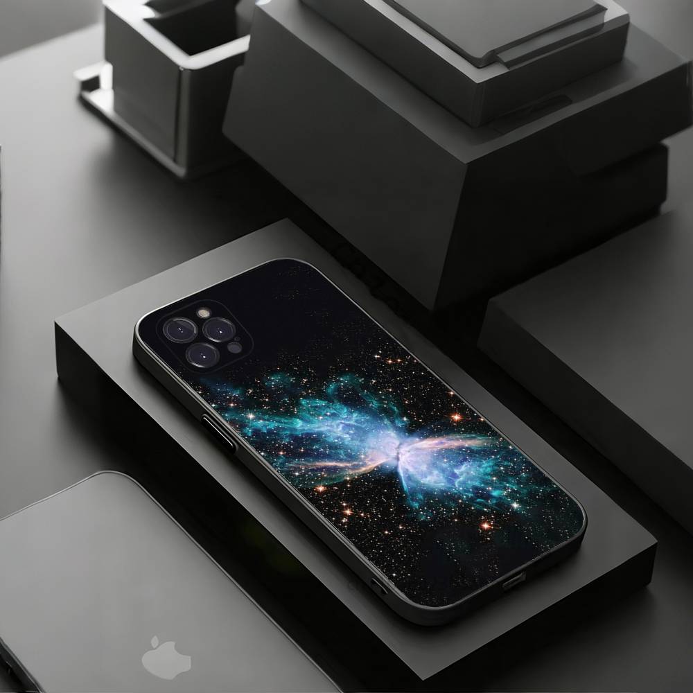 Чехол для телефона "Звезды Земли Космос" Для iPhone 17 16 15 14 13 12 11 Pro Xs Max Mini Plus Противоскользящий Ударопрочный Жесткий