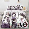 Demon Slayer 3d Bedding Set Anime Duvet Cover Pillowcases Single Twin Full Queen King Size Boys Girls Boys Gift Home Decor