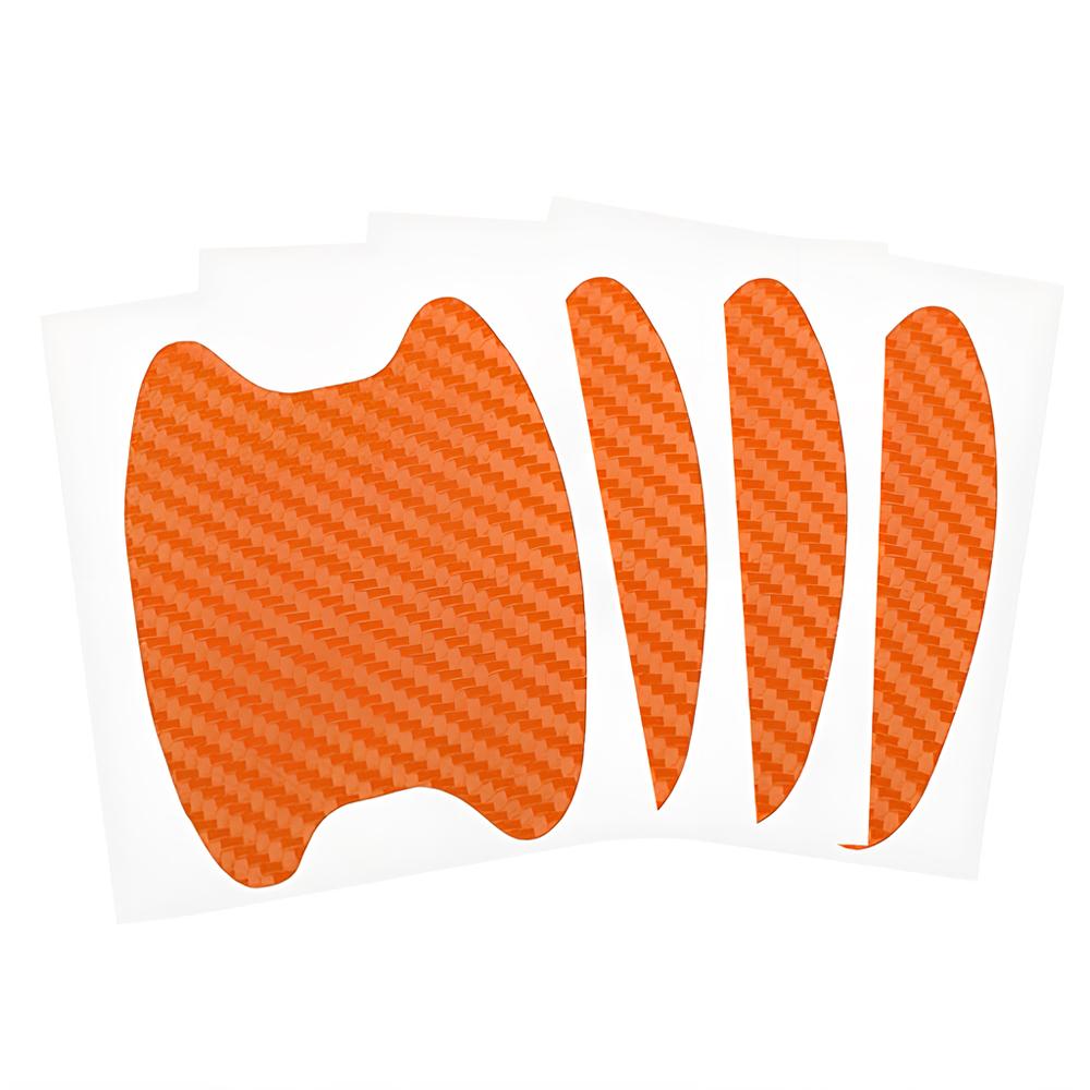 4 шт./компл. наклейка на дверь автомобиля устойчивая к царапинам крышка авто ручка защитная пленка внешний аксессуар