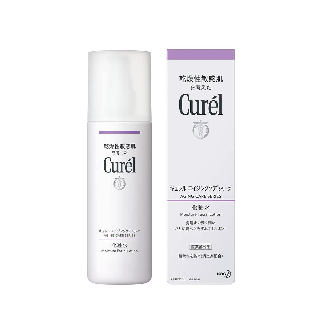 Curel Aging Care Lotion 140ml - Anti-Aging Hydrating Toner for Sensitive Skin