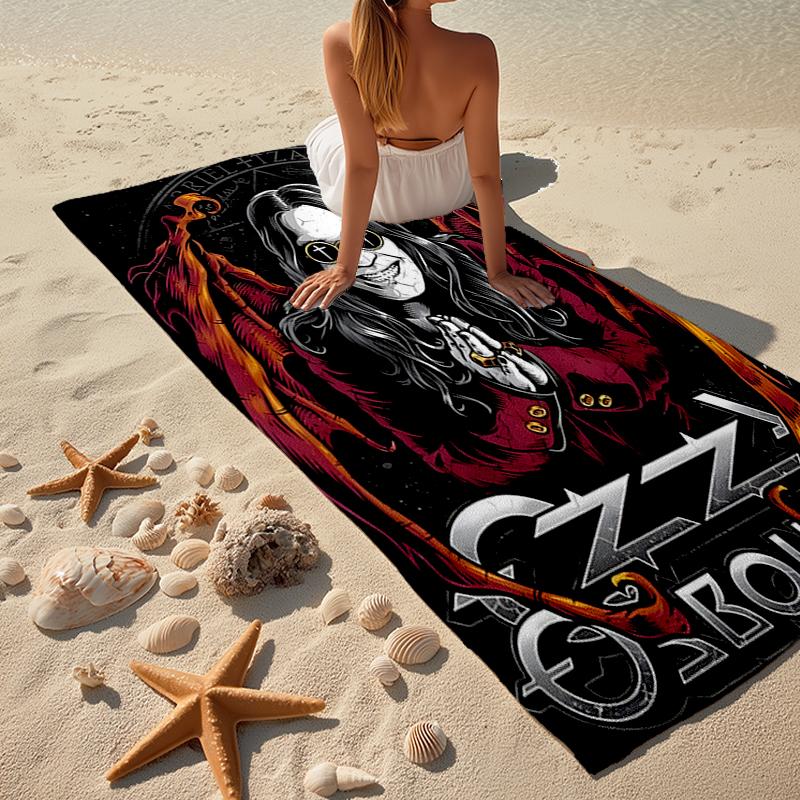 Ozzy Fashion Beach Towel: Ideal for Summer Adventures Soft, absorbent and quick drying suitable for swimming and bathing