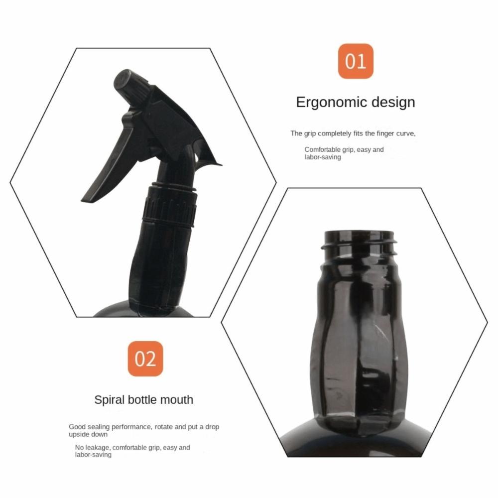 Дизайн головы черепа Парикмахерский спрей-флакон Многоразовые бутылки Лейка для тумана Салон