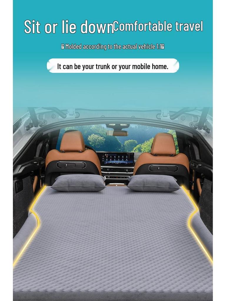 BMW X6 Car Air Mattress: Trunk Bed & Rear Seat Sleeping Mat