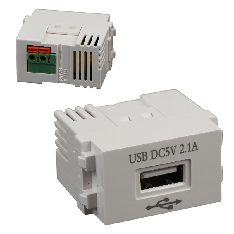 1 шт. Розетка 220 В 5 В 2,1 А Панель для зарядки мобильного телефона USB-модуль питания 5 В Трансформатор Зарядный переключаемый адаптер питания