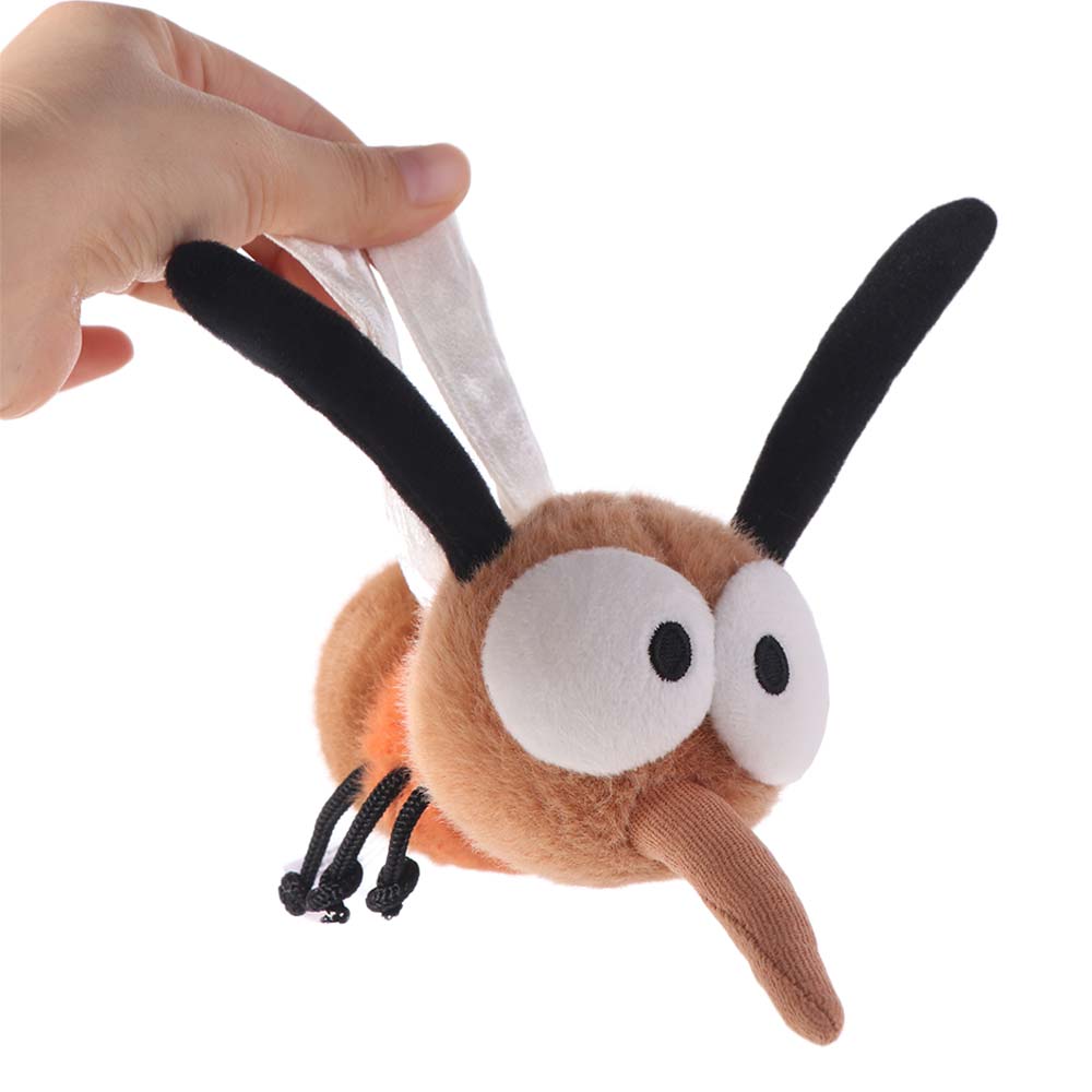 Stuffed Animal Mosquito Plushie Home Decoration Stuffed Mosquito Halloween Gift