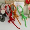 60CM Long Arm Monkey Plush Toy Anti-collision Banana Monkey Curtain Strap Monkey Doll Stuffed Toy Birthday Wedding Party Decor