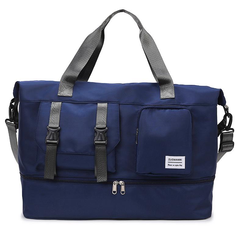 Большая вместительная дорожная сумка, многофункциональная спортивная сумка для фитнеса, раздельная сумка для сухого и влажного хранения, сумки для обуви, сумка для хранения