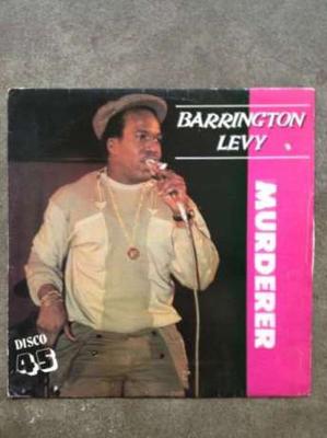 12-дюймовая пластинка BARRINGTON LEVY - Murderer JL008 Jah Life 1983 UK Reggae, Ska & Dub б/у