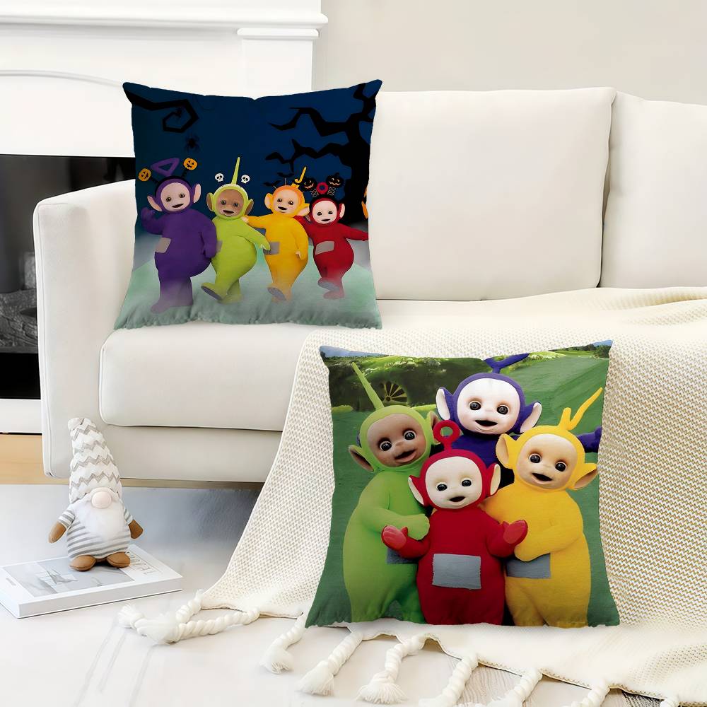 Cartoon TTeletubbies Cushion Cover Decorative Pillow Sofa Home Decor Case Pillow Cases