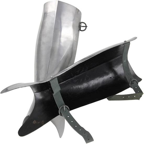 Древнегреческие поножи гоплита защитные средневековые функциональные доспехи для ног Хэллоуин 18 г