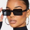 Новые женские солнцезащитные очки с маленькой оправой, женские модные квадратные солнцезащитные очки цвета желе, для путешествий на открытом воздухе, трендовые очки, защита от УФ-лучей 400