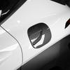 For Hyundai  KONA 2024 2025 Carbon Fiber Style Car Fuel Tank Cap Cover Trim Car Accessories LHD/RHD
