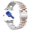 Stainless Steel Strap For Apple Watch Band 38mm 40mm 42mm Metal WatchBand 42mm 44mm 45mm Sport Bracelet for iWatch Series 7/6/SE/5/4/3/2