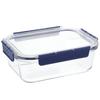 Bestco LBG455, 2.0L Rectangular Heat-Resistant Glass Storage Container with Lid, Lock & Lock, Top Class