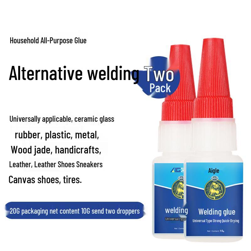 Универсальный суперклей Aigao 603: Прочный, Быстрый, Водонепроницаемый Клей для Металла, Пластика, Керамики, Дерева, Железа.