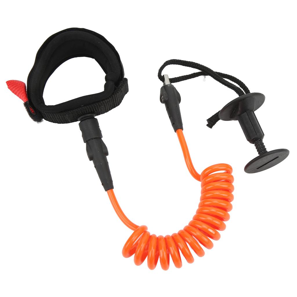 5,5 мм 4 фута Ремешок на запястье для падлборда Эластичный ТПУ Ремешок на запястье для серфинга Лиш для гребли стоя