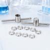 11PCS Stainless Steel Billiard Cue Tip Shaper Threaded Cue Tip Shaper Tool  For Billiard Cue Tips