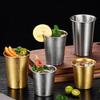 400/500ML Stainless Steel Cup Wide Mouth Drinking Cup Wine Cup Beer Cup Restaurant