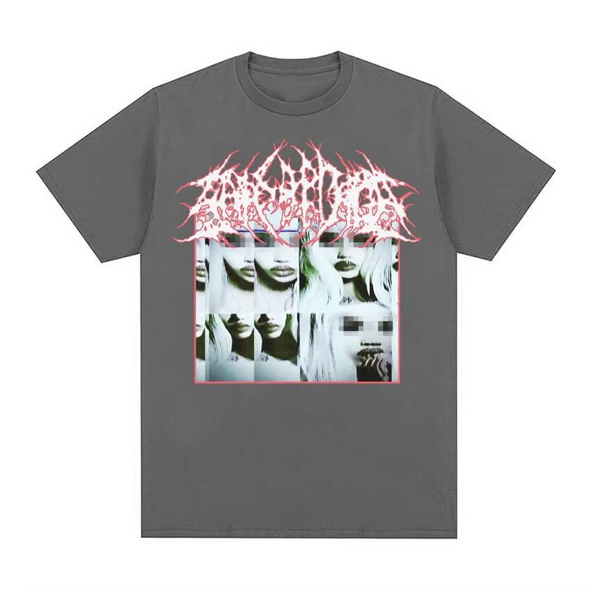 2026 Retro Y2k Gothic Style Korean Streetwear Tshirt Custom Pattern Printed Short Sleeve Suitable For Both Men And Women